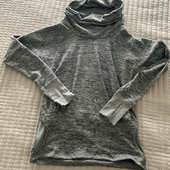 Athleta | Gray Cowl Sweater - Picture 9 of 11